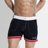 DESMIIT Bermuda Surf Beach Shorts Men Sea Swim Shorts