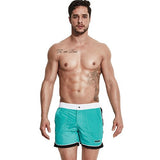 DESMIIT Bermuda Surf Beach Shorts Men Sea Swim Shorts