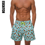 Summer Bermudas Surf Shorts Men Board Sea Swim Shorts