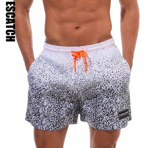 Lining Mens Beach Shorts Polyester Boardshorts Sea Swim Shorts
