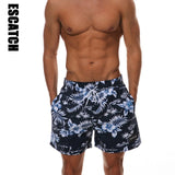 ESCATCH Board Shorts Men Bermuda Surf Sea Swim Shorts