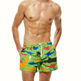 SEOBEAN Beach Shorts Men Boardshorts Board Sea Swim Shorts