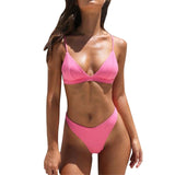 Women Two Pieces Bikini Set