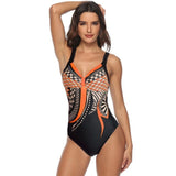 One Piece Swimwear Women Swimming