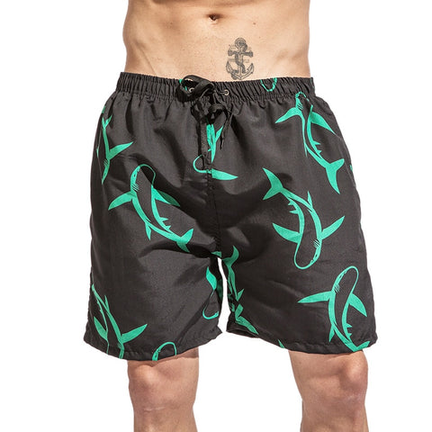 Print Swimming Shorts For Men Sea Swim Shorts