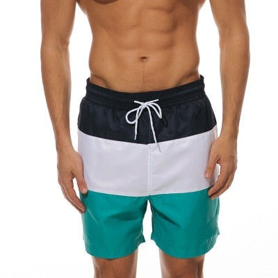 ESCATCH Beach Shorts Men Bermuda Surf Boardshorts Sea Swim Shorts